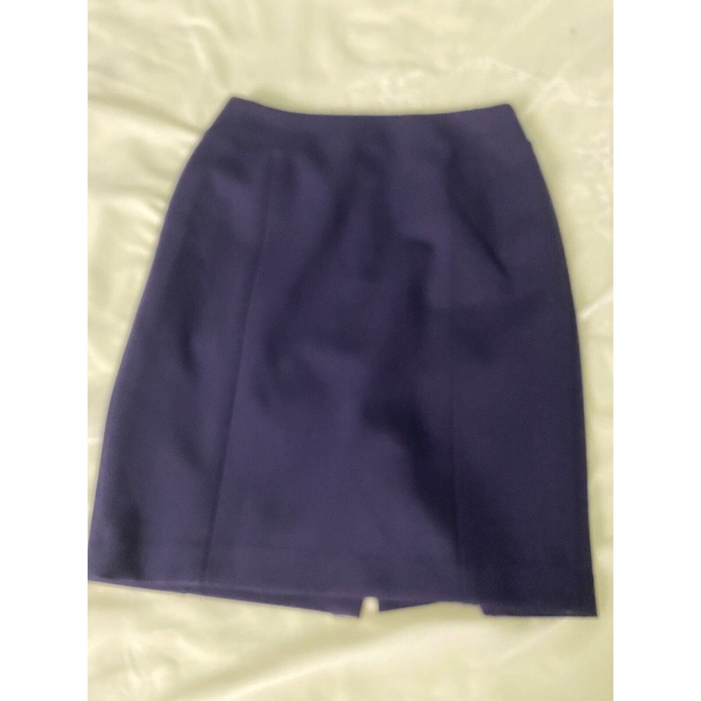 Halogen Skirt Womens 6 Purple A Line Stretch Lined